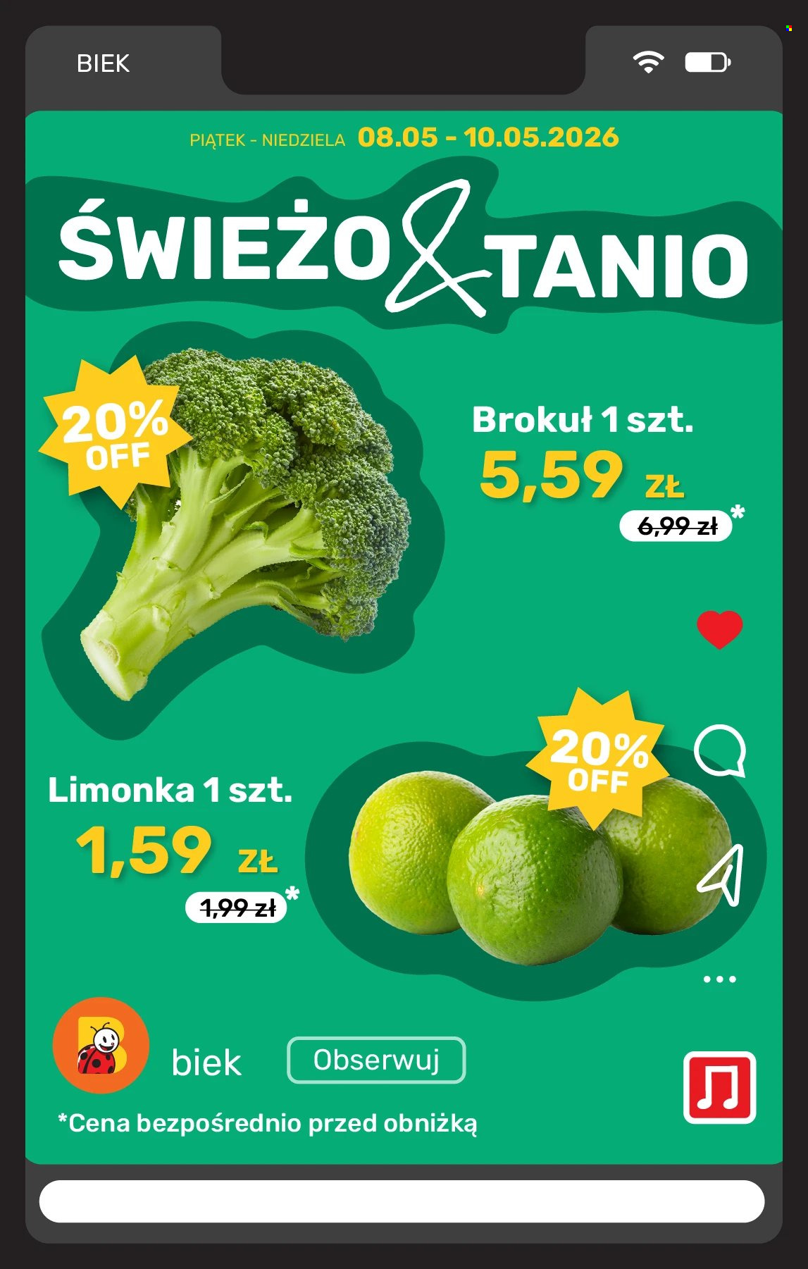 Gazetka Biedronka - 8.05.2026 - 10.05.2026. Strona 9