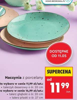 Naczynia z porcelany