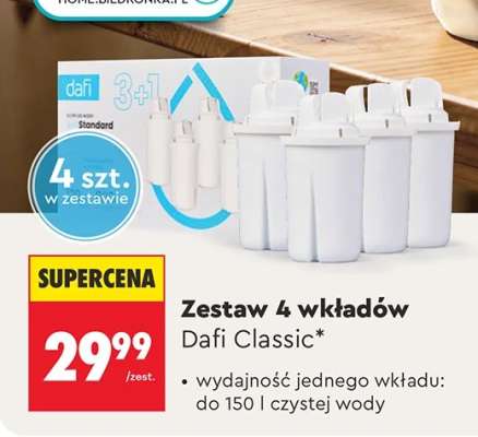 Zestaw 4 wkładów Dafi Classic