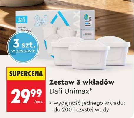 Zestaw 3 wkładów Dafi Unimax