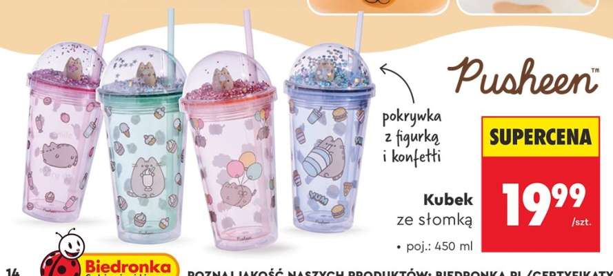 Kubek ze słomką