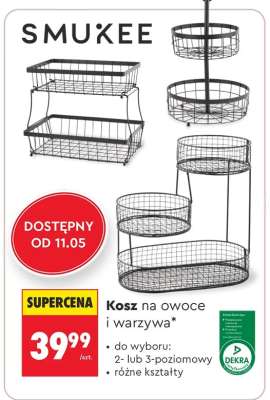 Kosz na owoce i warzywa