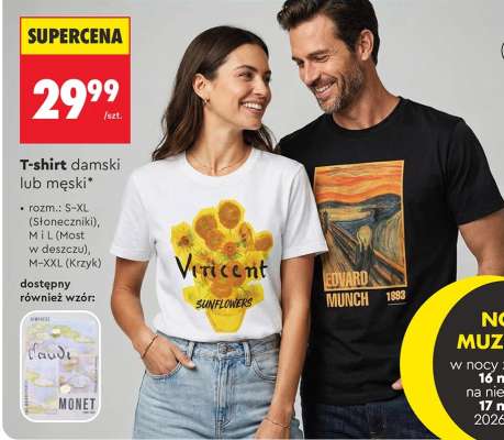 T-shirt damski lub męski