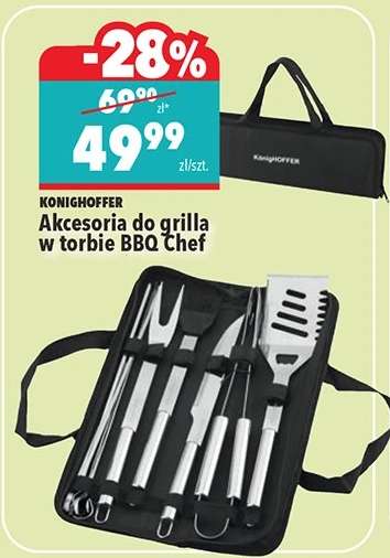 Akcesoria do grilla w torbie BBQ Chef