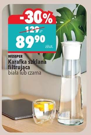 Karafka szklana filtrująca