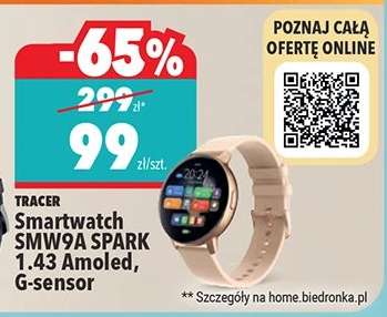 Smartwatch SMW9A SPARK 1.43 Amoled, G-sensor