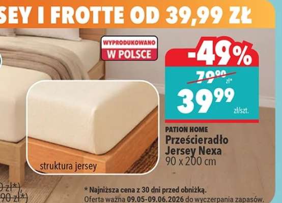 Prześcieradło Jersey Nexa