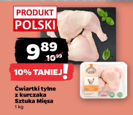 Ćwiartki tylne z kurczaka Sztuka Mięsa