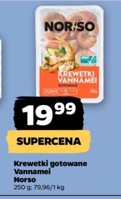 Krewetki gotowane Vannamei Norso