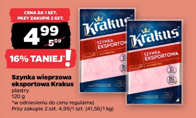 Szynka wieprzowa eksportowa Krakus
