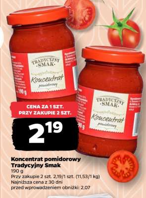 Koncentrat pomidorowy Tradycyjny Smak