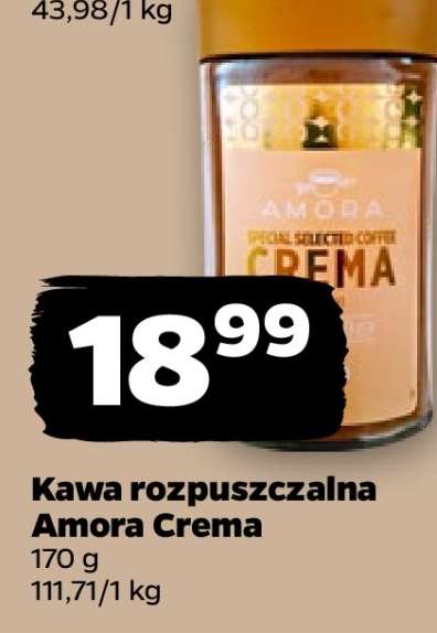 Kawa rozpuszczalna Amora Crema