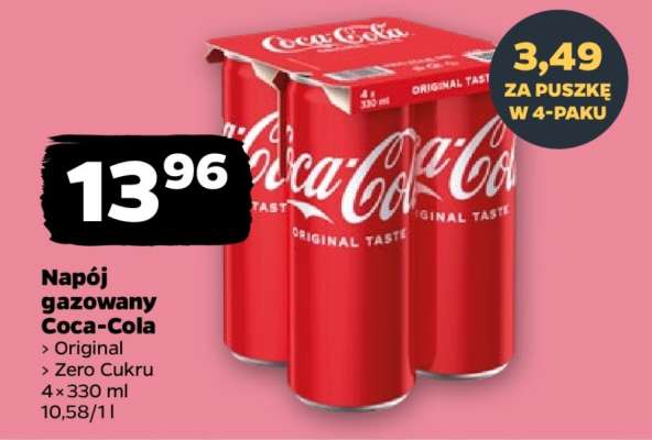 Napój gazowany Coca-Cola