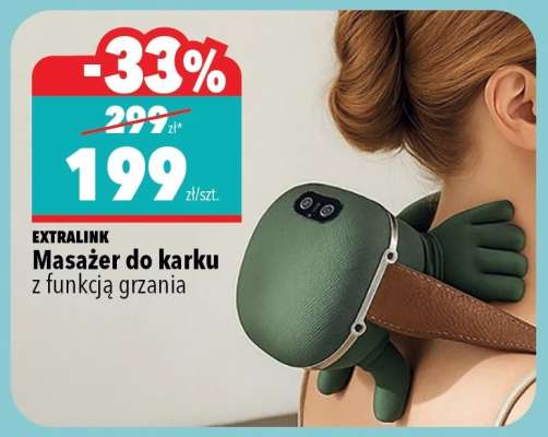 EXTRALINK Masażer do karku z funkcją grzania