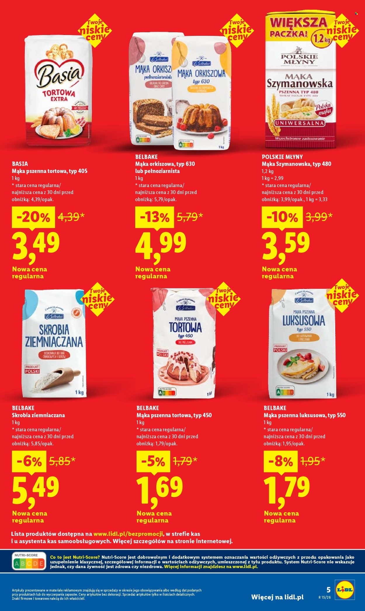 Leták Lidl. Strana 5