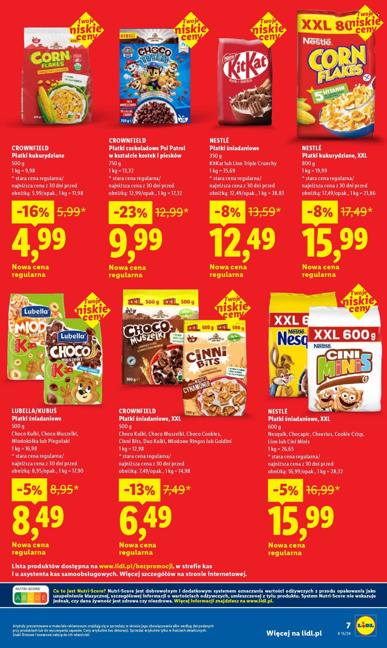 Leták Lidl. Strana 7