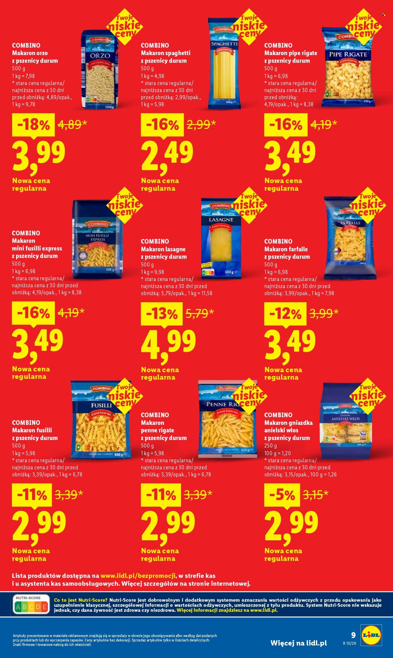 Leták Lidl. Strana 9