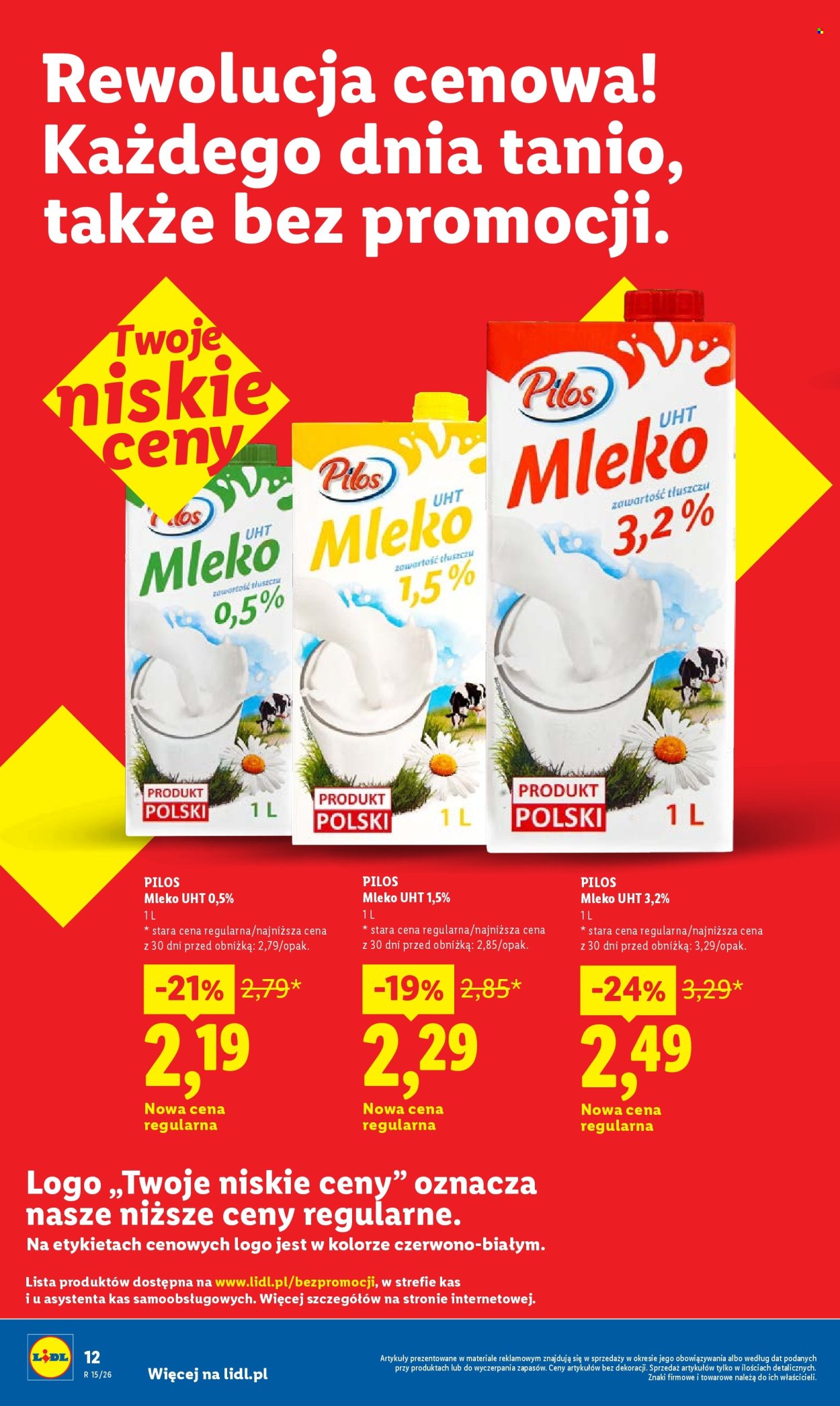 Leták Lidl. Strana 12