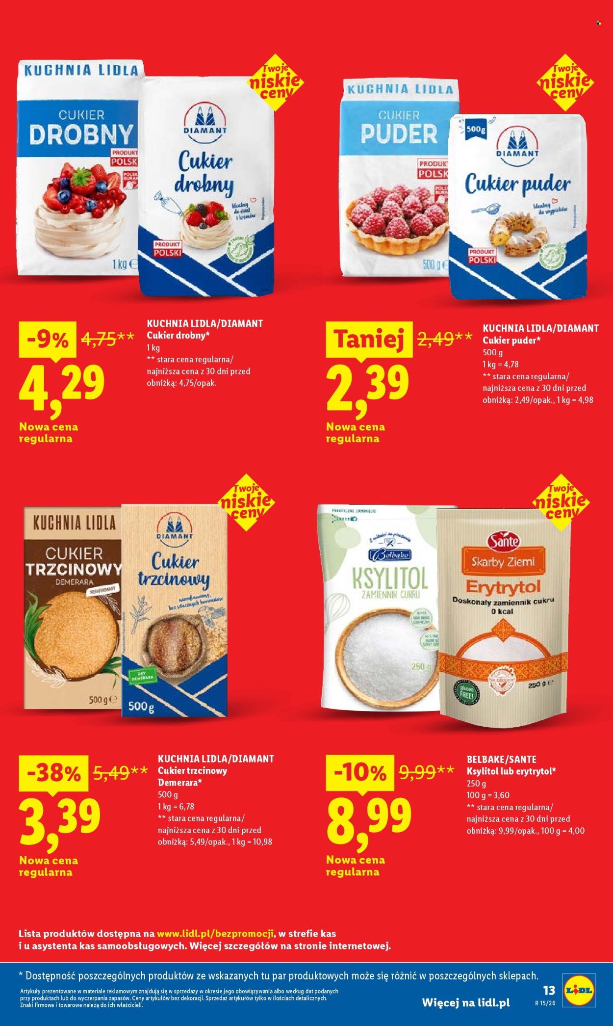 Leták Lidl. Strana 13