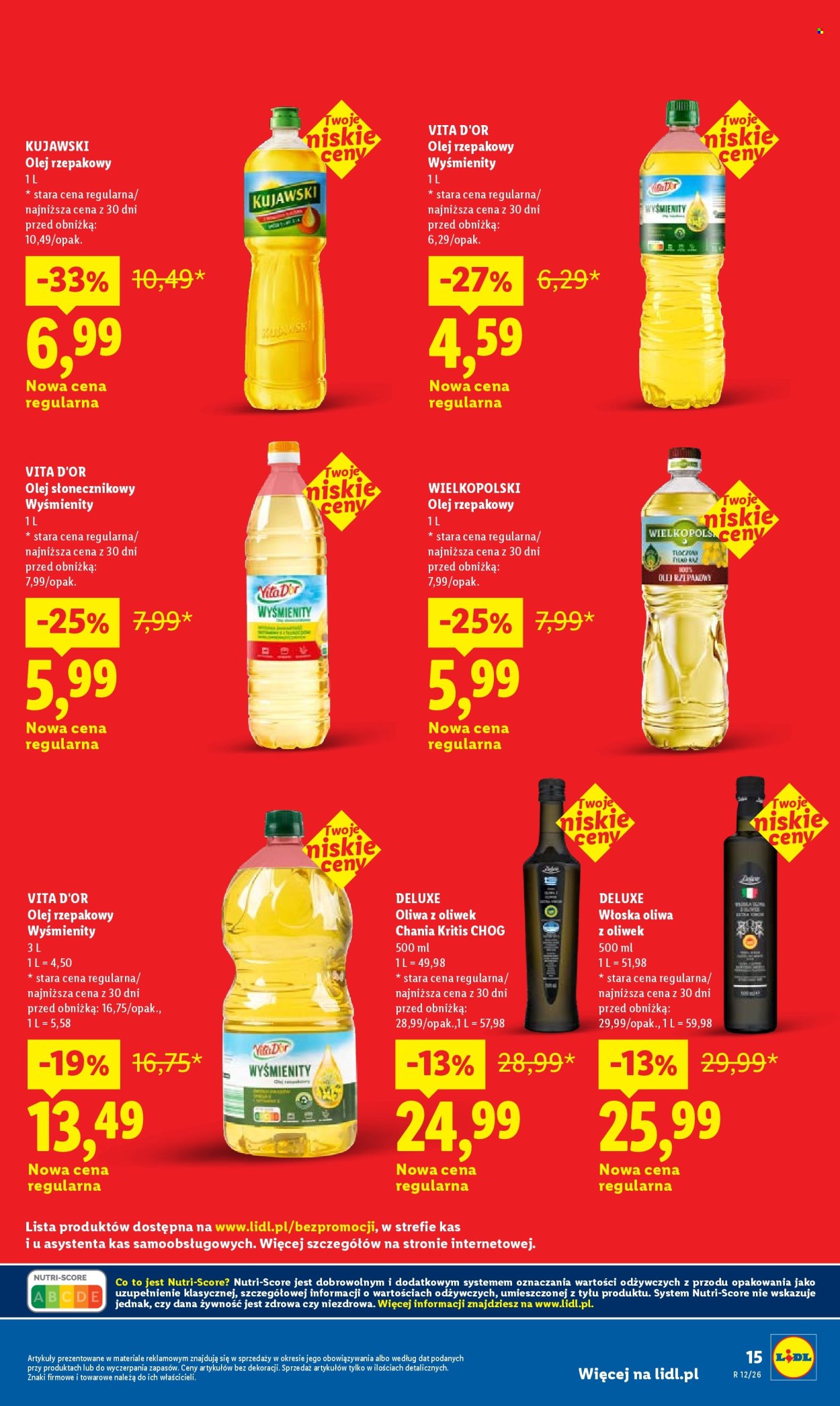 Leták Lidl. Strana 15