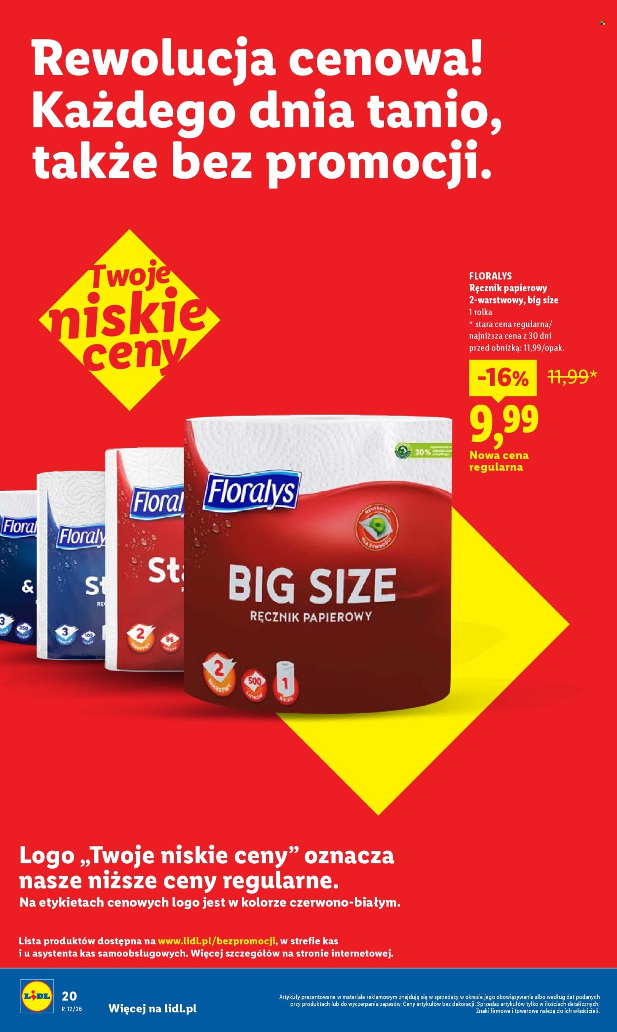 Leták Lidl. Strana 20