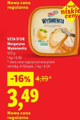 VITA D'OR Margaryna Wyśmienita