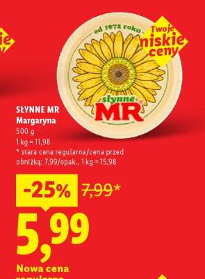 SŁYNNE MR Margaryna