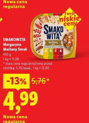 SMAKOWITA Margarine Maślany Smak