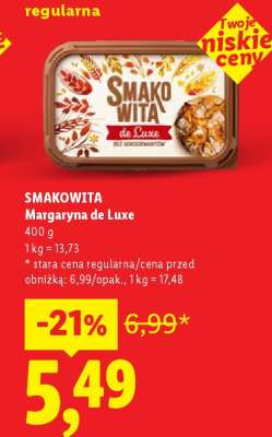 SMAKOWITA Margaryna de Luxe