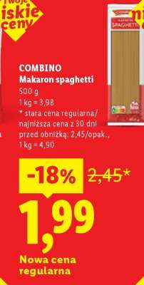 COMBINO Makaron Spaghetti