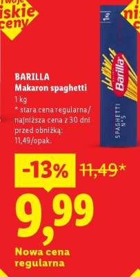 Barilla Makaron spaghetti