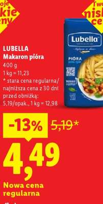 Lubella Makaron pióra