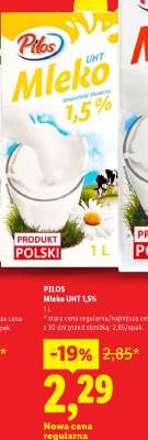 PILOS Mleko UHT 1,5%
