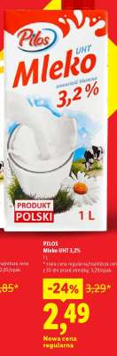 PILOS Mleko UHT 3,2%