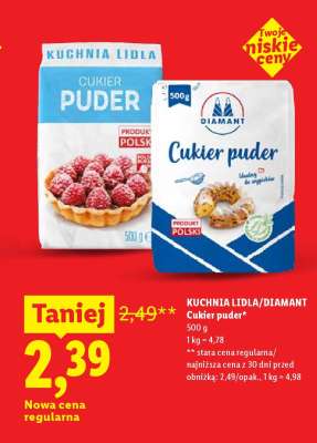 KUCHNIA LIDLA/DIAMANT Cukier puder