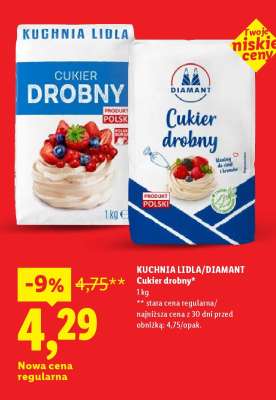 KUCHNIA LIDLA/DIAMANT Cukier drobny