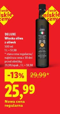 DELUXE Włoska oliwa z oliwek