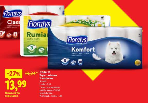 Floraly's Papier toaletowy