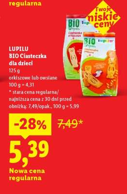 LUPILU Bio Ciasteczka dla dzieci***