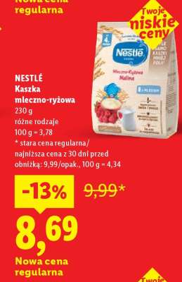 NESTLÉ Kaszka mleczno-ryżowa