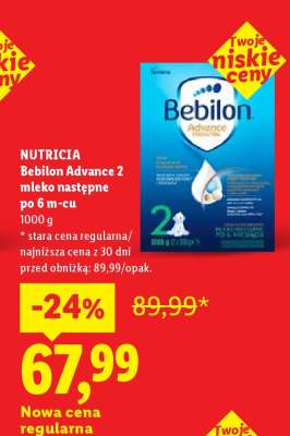 NUTRICIA Bebilon Advance 2 mleko następne po 6 m-cu