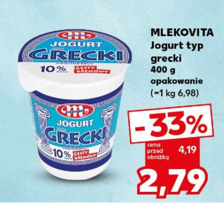 MLEKOVITA Jogurt typ grecki