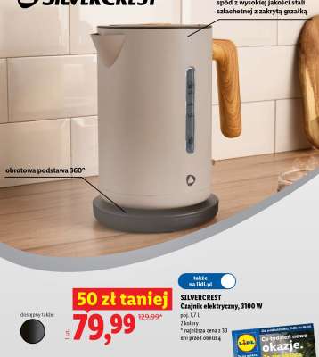 Silvercrest Czajnik elektryczny, 3100 W