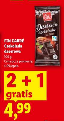 FIN CARRÉ Czekolada deserowa