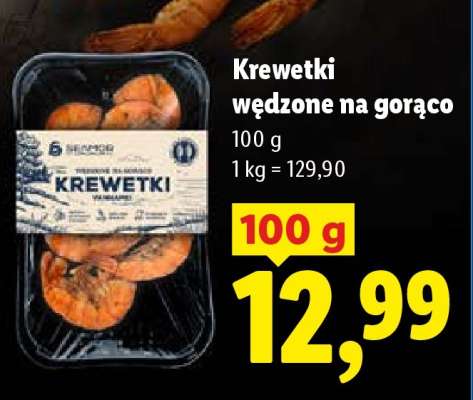 Krewetki wędzone na gorąco