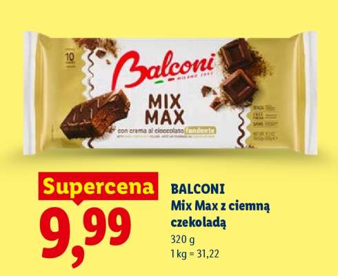 BALCONI Mix Max z ciemną czekoladą