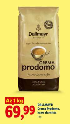 Dallmayr Crema Prodomo, kawa ziarnista