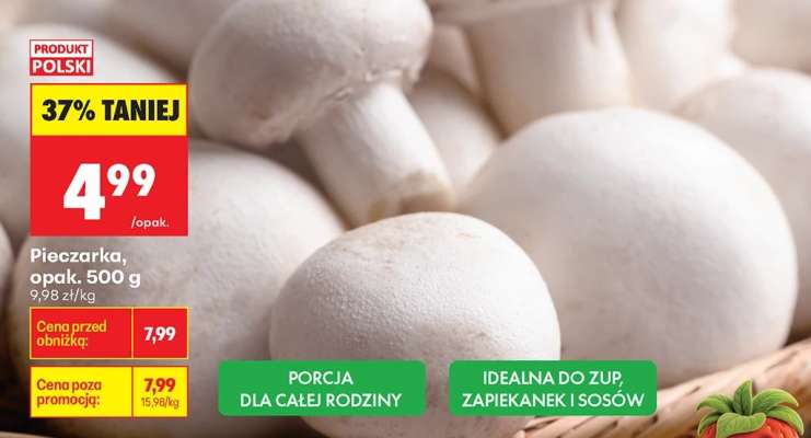 Pieczarka opak 500 g