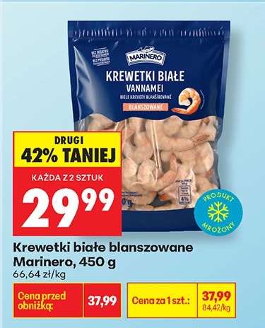 Krewetki białe blanszowane Marinero 450 g