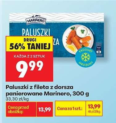 Paluszki z fileta z dorsza panierowane Marinero , 300 g